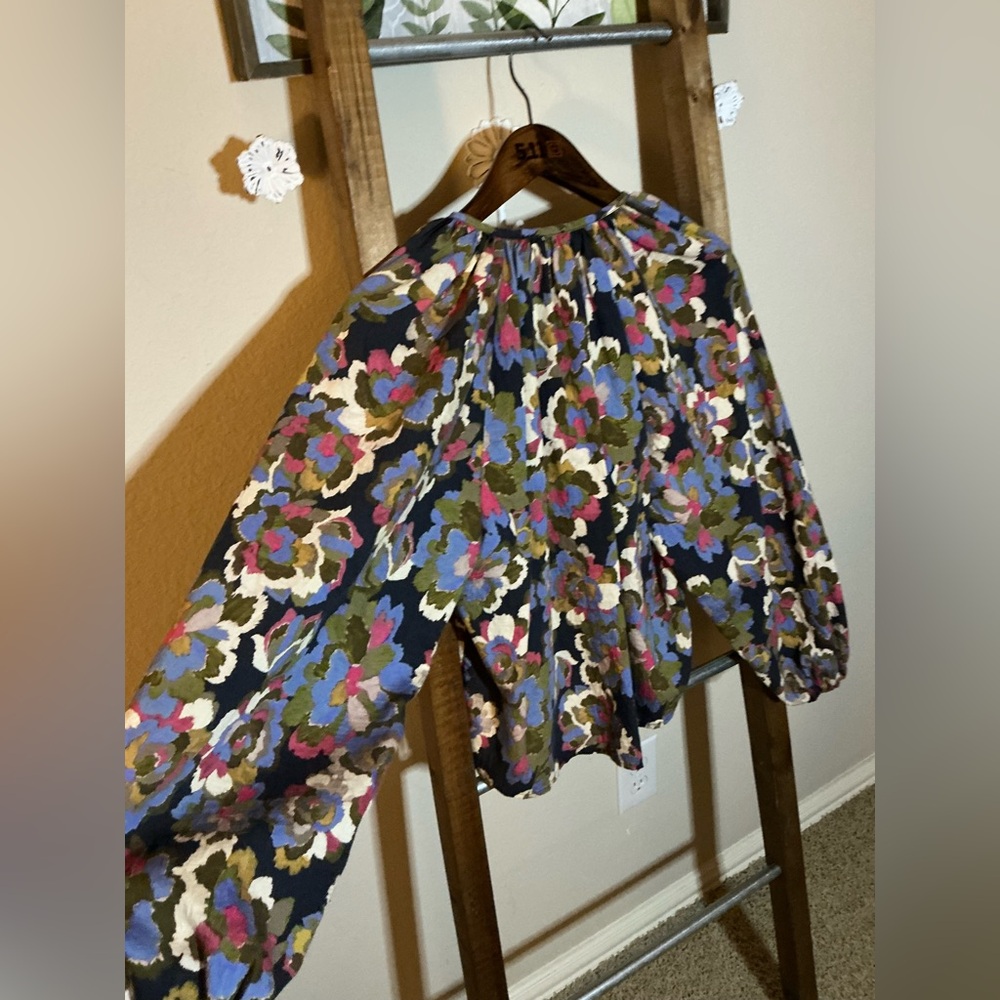 Rails Indi Top Navy Wildflower Size XS - Picture 10 of 11